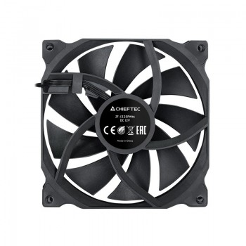 Chieftec ZF-1225PWM computer cooling system Computer case Fan 12 cm Black 1 pc(s)