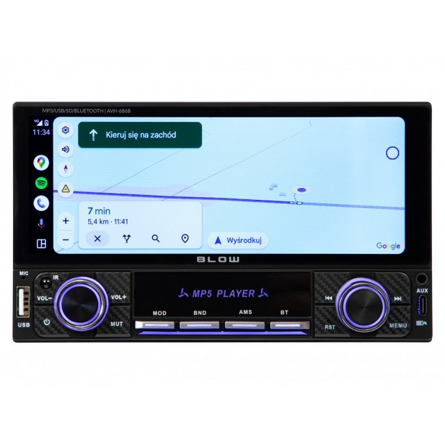 Radio BLOW AVH-686B RDS MP3/USB/micro SD/BLUETOOTH