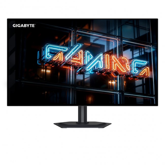 GIGABYTE MO27Q28GR 27 Glossy WOLED QHD Gaming Monitor - 2560 x 1440, 280Hz, 0.03ms, 335 cd/m , Display HDR True Black 500, HDMI 2.1, Displayport 1.4