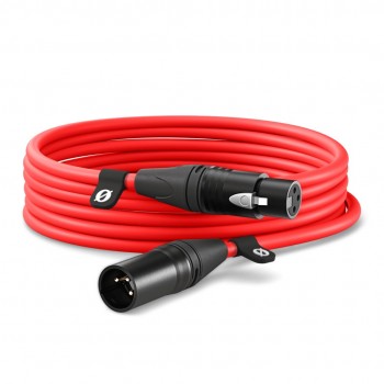 R DE XLR6M-R audio cable 6 m XLR Red