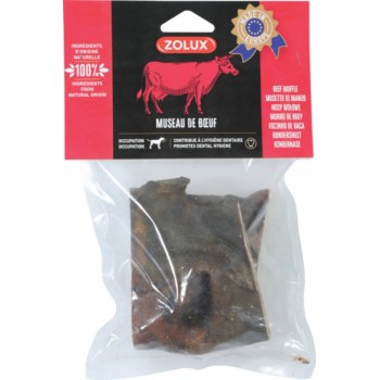 ZOLUX Beef Nose Dog Treat - 200g