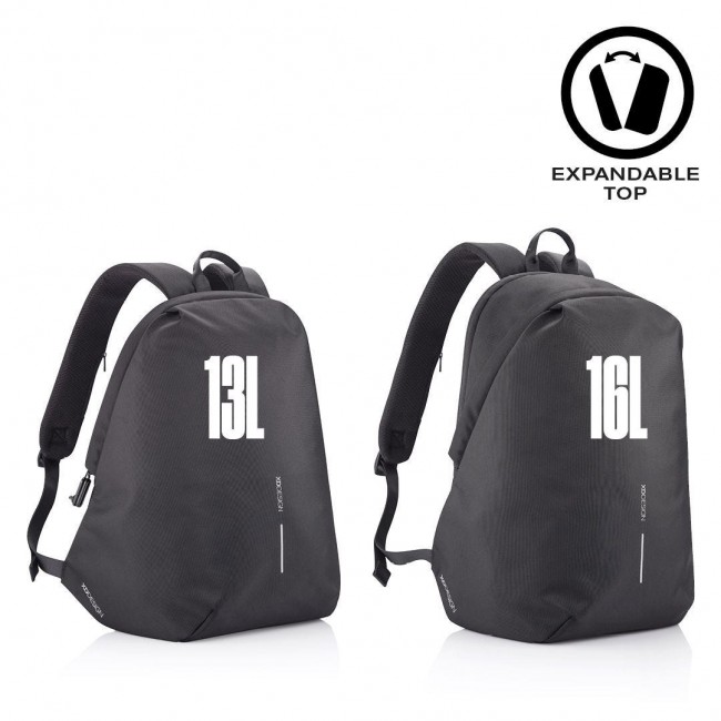 XD DESIGN ANTI-THEFT BACKPACK BOBBY SOFT BLACK P/N: P705.791