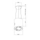 Elba Linki 435 island canopy Black