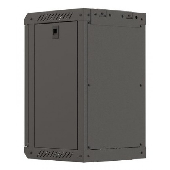 Lanberg WF11-3309-10B rack cabinet 9U Wall mounted rack Black