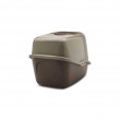 SAVIC Nestor warm gray-chocolate brown - covered cat litter box - 56x39x38.5 cm - 1 pc.