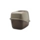 SAVIC Nestor Grey-Brown - Covered Cat Litter Box - 56x39x38.5 cm - 1 pc SAVIC Nestor Grey-Brown - Covered Cat Litter Box - 56x39x38.5 cm - 1 pc