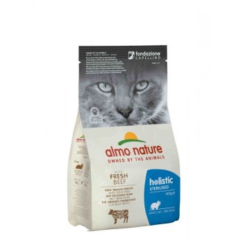Almo Nature Holistic Sterilised - dry food for cat - 2kg
