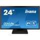 iiyama ProLite 23.8 PCAP 10pt touchscreen monitor featuring IPS panel technology, Edge-to-Edge glass design and anti fingerprint coating