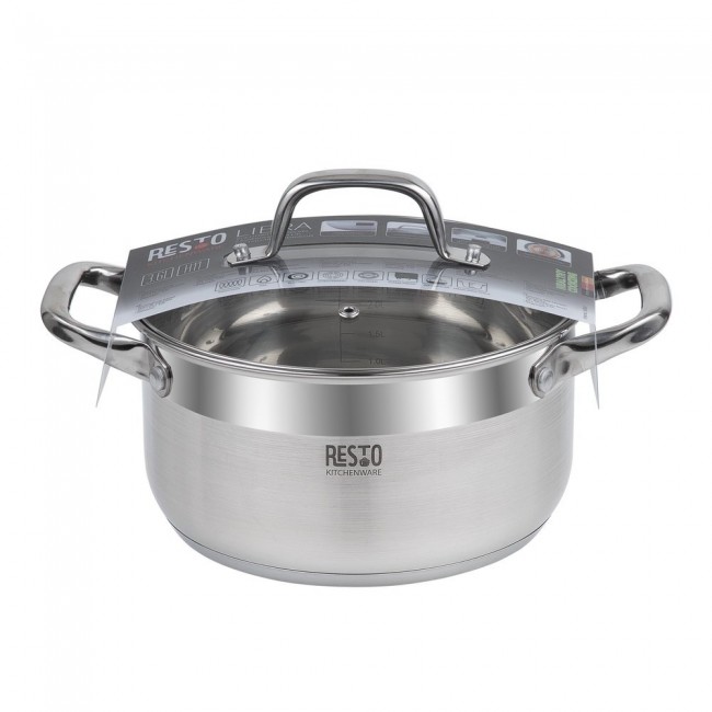 Resto Kitchenware Libra 3.6 L Round Stainless steel Resto Kitchenware Libra 3.6 L Round Stainless steel