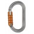 Petzl M33A TL climbing carabiner D-shaped Aluminium Grey 1 pc(s)
