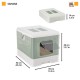 FERPLAST Sahara Green - cat litter box - 52 x 39 x 40cm