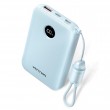 Vention 10000mAh Powerbank 2xUSB-C 1xUSB-A 22.5W, blue