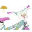 Children's bicycle Toimsa 12 Swinka Peppa green