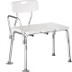 Bath bench with backrest ACTIONMED Bath bench with backrest ACTIONMED