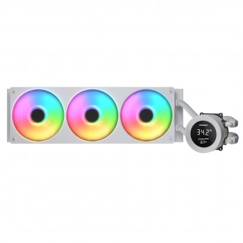 COUGAR Poseidon Vistek 360 CPU Water Cooling, ARGB, White