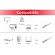Equip Cat.6 S/FTP Patch Cable, 50m, Grey