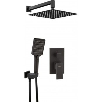Concealed shower set