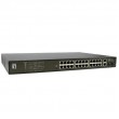 LevelOne GEP-2821 network switch Unmanaged Gigabit Ethernet (10/100/1000) Power over Ethernet (PoE) 1U Black