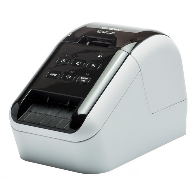 Brother QL-810W label printer Direct thermal Colour 300 x 600 DPI 176 mm/sec Wired & Wireless DK Wi-Fi