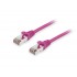 Equip Cat.6A S/FTP Patch Cable, Purple, 30m