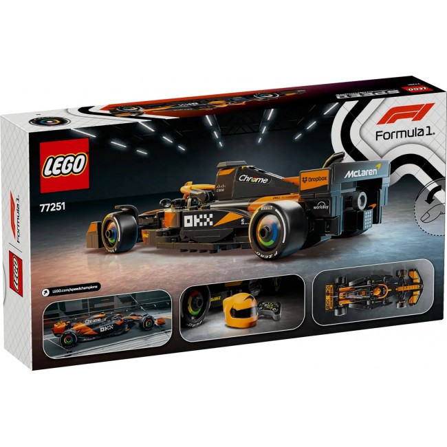 LEGO SPEED CHAMPIONS 77251 McLaren F1 Team MCL38 Race Car LEGO SPEED CHAMPIONS 77251 McLaren F1 Team MCL38 Race Car