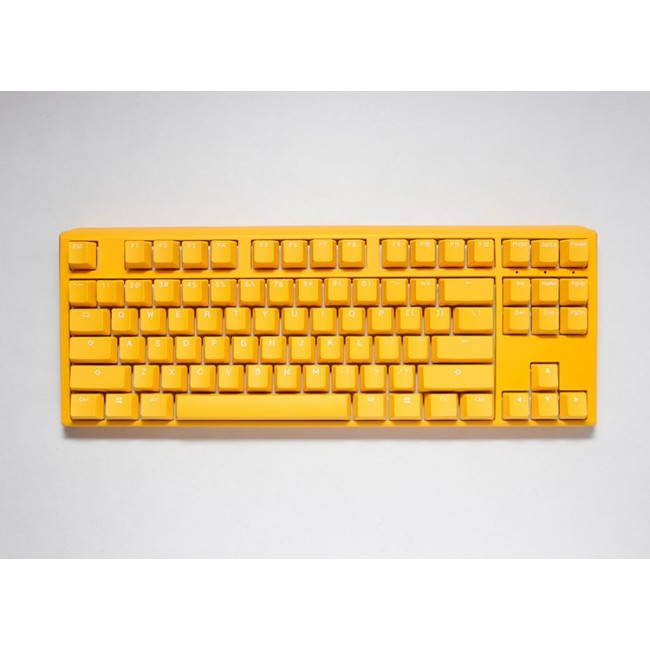 Ducky One 3 Yellow TKL keyboard Gaming USB QWERTZ German