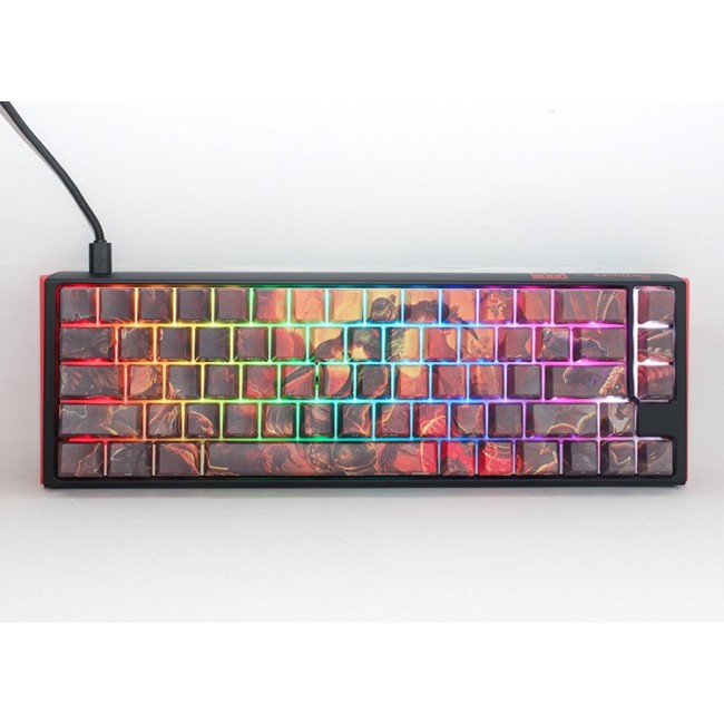 Ducky One 3 SF Doom limited Editon keyboard Gaming USB QWERTZ German Multicolour