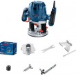 Bosch GOF 130 Black, Blue 28000 RPM 1300 W