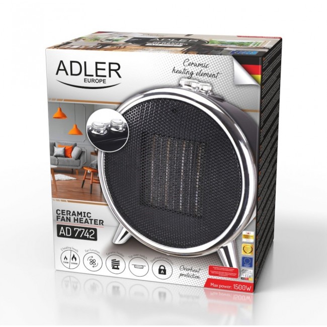 ADLER CERAMIC HEATER AD 7742 ADLER CERAMIC HEATER AD 7742