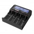 Charger for cylindrical Li-ion 18650 batteries Xtar VP4L+ Dragon