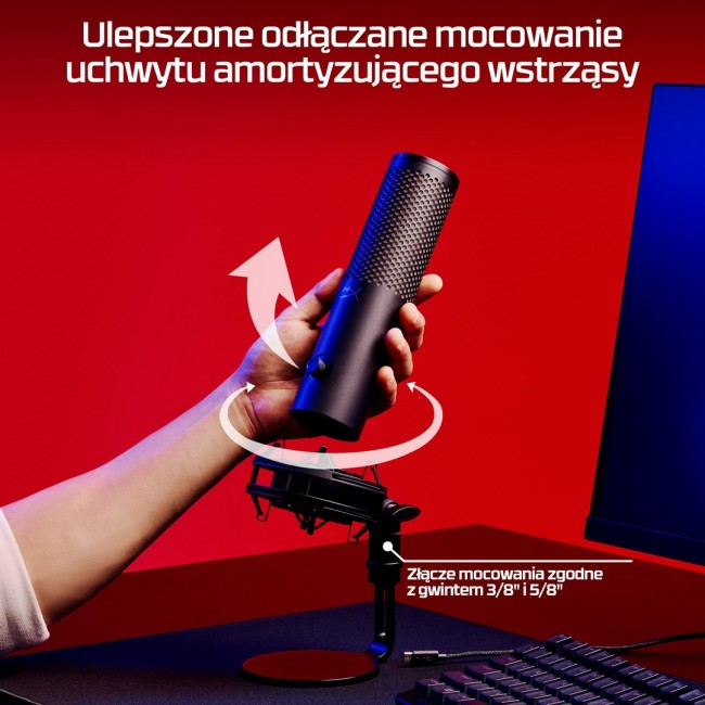HyperX QuadCast 2 S - USB Microphone (Black) Table microphone HyperX QuadCast 2 S - USB Microphone (Black) Table microphone