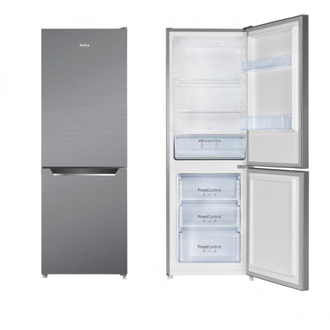 Amica freestanding fridge-freezer FK2425.4UNTX(E) Silver Amica freestanding fridge-freezer FK2425.4UNTX(E) Silver