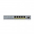 Zyxel GS1350-6HP-EU0101F network switch Managed L2 Gigabit Ethernet (10/100/1000) Power over Ethernet (PoE) Grey