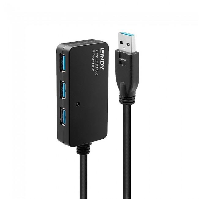 Lindy 10m USB 3.0 Active Extension Pro Hub Lindy 10m USB 3.0 Active Extension Pro Hub