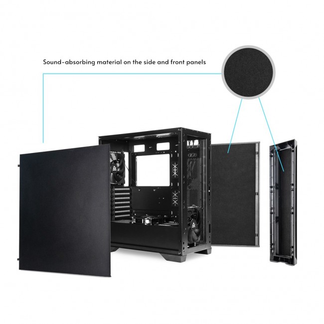 Chieftec Midi APEX Series GA-01B-Q-OP Midi Tower Chieftec Midi APEX Series GA-01B-Q-OP Midi Tower