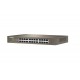 Tenda 24-port Gigabit Ethernet Switch Unmanaged Blue