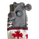 Glovii GQ4M slippers Slipper boot Unisex Grey, Red, White