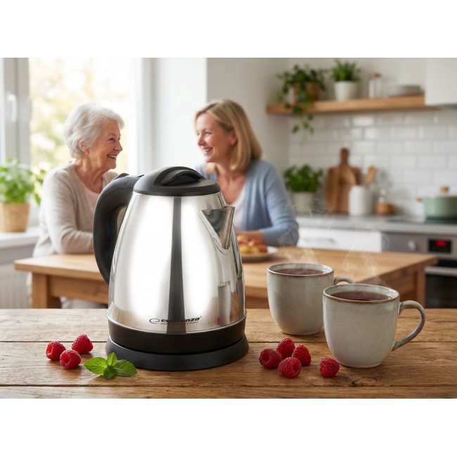 Esperanza EKK116S Electric kettle 1 L 1350 W Silver Esperanza EKK116S Electric kettle 1 L 1350 W Silver