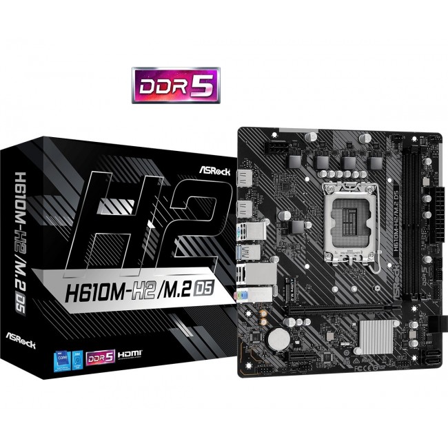 ASRock H610M-H2/M.2 D5 motherboard ASRock H610M-H2/M.2 D5 motherboard