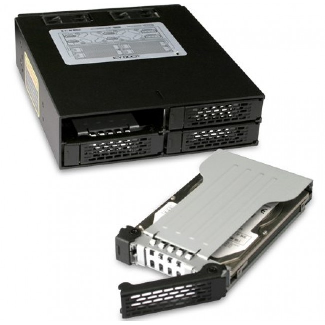 Icy Dock MB994SP-4SB-1 drive bay panel 13.3 cm (5.25 Icy Dock MB994SP-4SB-1 drive bay panel 13.3 cm (5.25