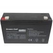 Green Cell AGM Battery 6V 12Ah 12.000 mAh Sealed Lead Acid (VRLA)