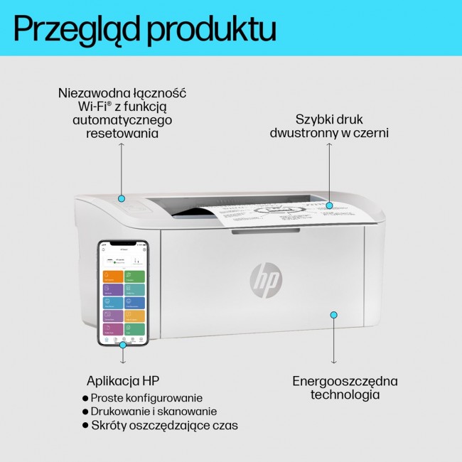 HP LaserJet M110w Wireless Black and white Printer