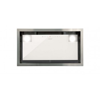 CATA Hood GC DUAL A 45 XGWH Canopy, Energy efficiency class A, Width 45 cm, 820 m3/h, Touch control, LED, White glass