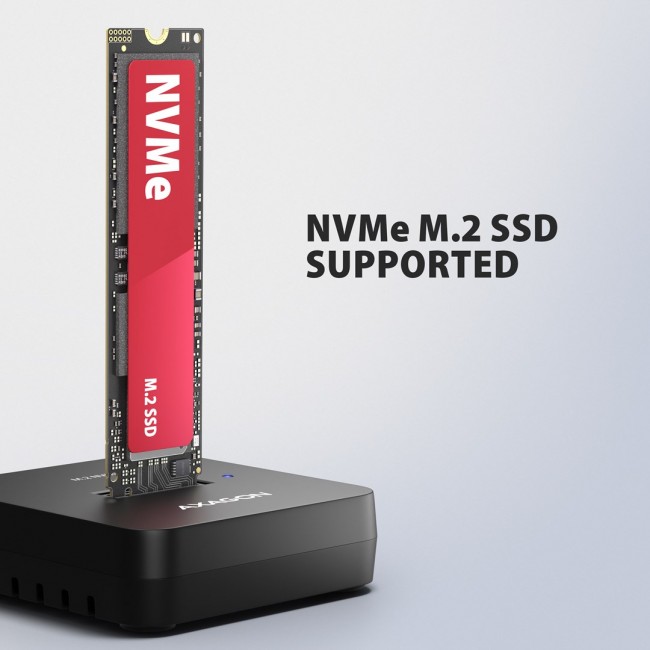 Axagon ADSA-M2C11L USB-C 10Gbps M.2 NVMe SSD Docking Station