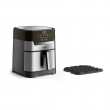 Tefal Easy Fry & Grill EY505D Single 4.2 L Stand-alone 1550 W Hot air fryer Stainless steel Tefal Easy Fry & Grill EY505D Single 4.2 L Stand-alone 1550 W Hot air fryer Stainless steel