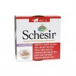 SCHESIR in broth Tuna with beef and rice - wet cat food - 85 g