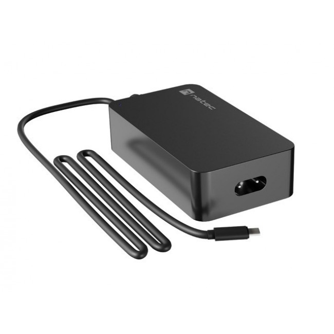 NATEC CHARGER POWER SUPPLY GRAYLING USB-C 45W