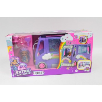 Barbie Extra Concert Minibus + Mini Minis Doll Set HKF84