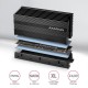 Axagon CLR-M2XL computer cooling system M.2 NVMe SSD, Solid-state drive Heatsink/Radiator Black 1 pc(s) Axagon CLR-M2XL computer cooling system M.2 NVMe SSD, Solid-state drive Heatsink/Radiator Black 1 pc(s)