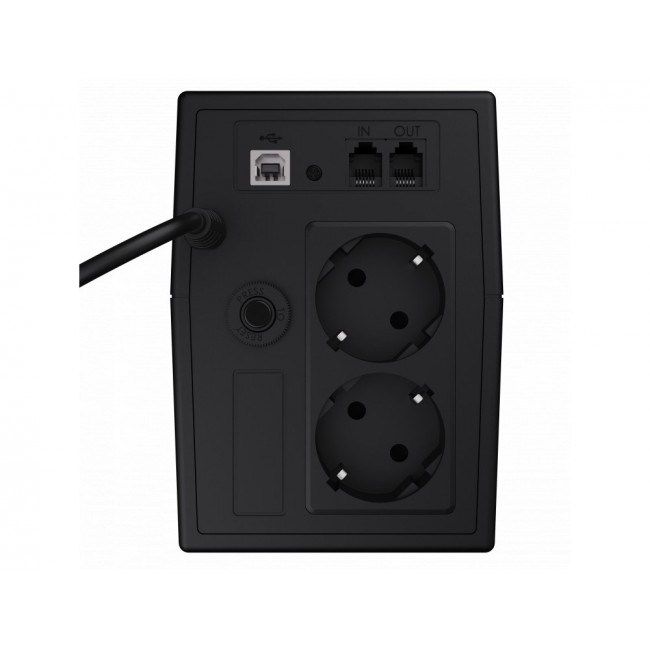 Green Cell UPS02 uninterruptible power supply (UPS) Line-Interactive 0.8 kVA 480 W 2 AC outlet(s) Green Cell UPS02 uninterruptible power supply (UPS) Line-Interactive 0.8 kVA 480 W 2 AC outlet(s)